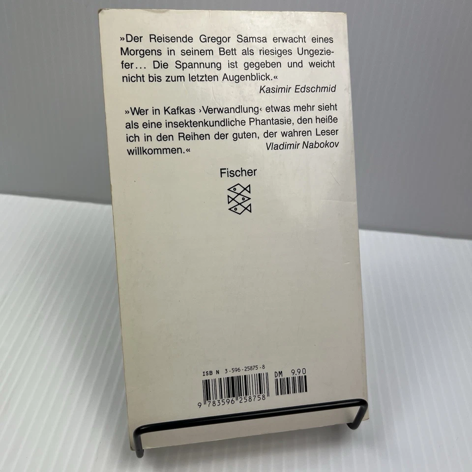 Die Verwandlung by Franz Kafka (1994) German Language, "The Metamorphosis", VTG - Image 2 of 3