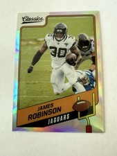 2021 Classics Premium Edition #2 James Robinson  Jaguars Silver Chrome SP