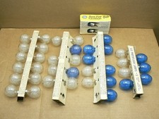 Vintage GE and Sylvania Blue Dot Flashbulbs lot of 41
