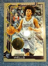 2025-26 Topps Holiday - Jaylen Wells #H147 Holiday Silver Glitter