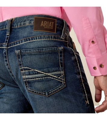 ARIAT M4 Low Rise Stretch Preston Boot Cut Big & Tall Jeans *Gr. 44W x 36L* NEU