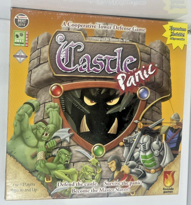 Castle Panic Board Game Fireside Games Mint 1st Edition Co-op Family Strategy