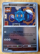 Pokémon Cards: Bronzor 71/94 Common Reverse Holo ME: Phantasmal Flames - Pokémon