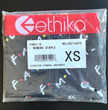 Ethika Women's Staple Boy Shorts  F R I E N D S "Familie"  Size XS