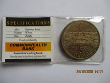 5 dolarów australijskich 1988 królowa Elżbieta II
