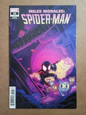 MILES MORALES: SPIDER-MAN #25 MARVEL COMICS 2021 DAN HIPP 1:50 VARIANT COVER
