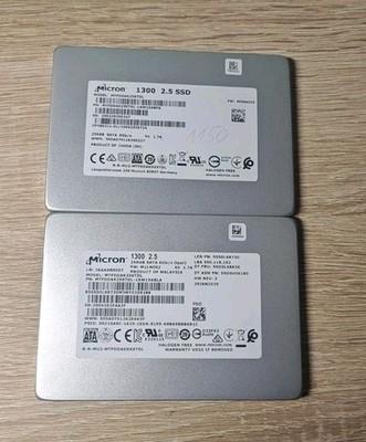 Micron 1300 - 256GB SSD Festplatte mit Windows 11 Pro | Laptop Fit | 2,5'' Zoll