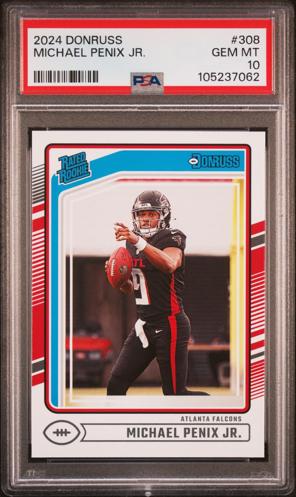 2024 PANINI DONRUSS #308 MICHAEL PENIX JR. PSA 10