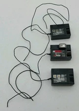Lot Of 3 JR Racing Receivers  2x RS300 1x R135 FM 3 Channel 75mhz RC RX