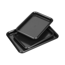 Image of Tala Performance Baking Tray Set of 3, Professional Baking Trays for Oven Non...