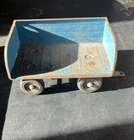 Vintage 1960s Tonka Airlines Pressed Steel Luggage Cart/Trailer