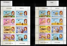 Equatorial Guinea 1981 Yvert # 172 History of Aviation ovpt.CONCORDE AUTHENTIC