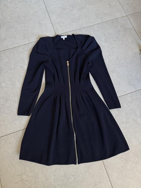 Women McKenzie Dress Navy Viscose M