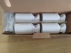 Kit fixation court blanc satin X4 sèche serviettes Atlantic Thermor 098775