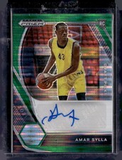 2021 Panini Prizm Draft Picks Aleem Ford Draft Picks Autographs Prizms Green
