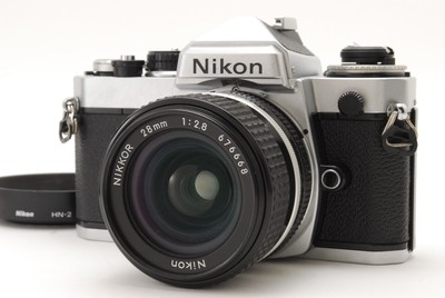 【MINT-】Nikon FE 35mm SLR Film Camera AIS 28mm f/2.8 Lens
