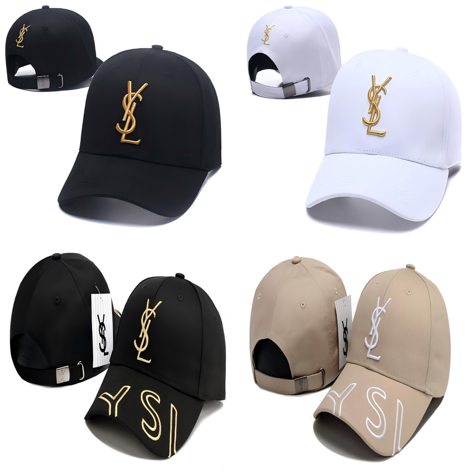 New Saint Laurent Unisex Adjustable Mesh Casual Baseball Cap Golf Hat -Free Tax