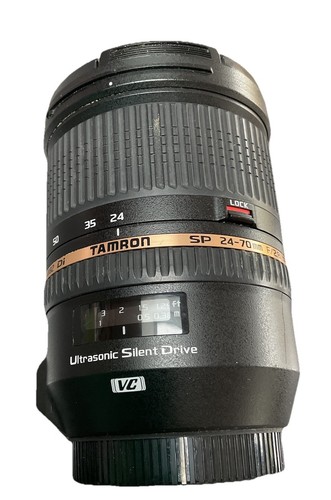 Tamron 24-70mm Canon Camera Lens F2.8 di vc usd sp EF Ultra Sonic Silent Drive