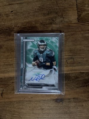 2014 Topps Strata - Nick Foles #61 Emerald Autographs /50 (AU)