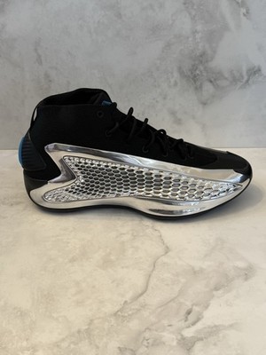Adidas Anthony Edwards 1 Chrome Black Silver Athletic Sneakers Adidas Anthony Edwards AE 1  main image 2