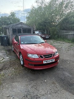 Saab 9 3 Aero 2004 Red MOT Till 12/11/2026 Starts And Drives Fine