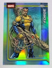 2026 Topps Chrome Marvel Comics - Forge #37 - Aqua Refractor /199