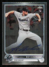 2022 Topps Chrome Rookie AUTO #RAAB Anthony Bender