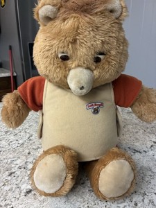 Teddy Ruxpin Animatronic Cassette Doll 1985 Vintage Worlds Of Wonder not working