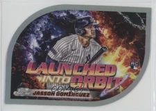 2024 Cosmic Chrome Launched Into Orbit Jasson Dominguez Domínguez Rookie RC 1u6