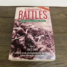 Mammoth Book of Battles by Jon E. Lewis (1999, Trade Paperback)