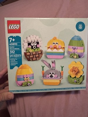 LEGO Easter Decorations 40890 Limited Edition 312 pcs Age 7+ Seasonal Bunny