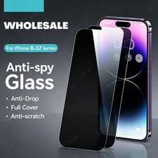 Privacy Screen Protector Tempered Glass Wholesale For iPhone17 16 15 14 13 12 11