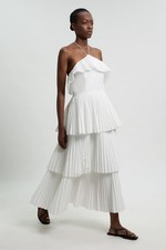 Karen Millen Maxi Dress Womens Elevated Day Dresses