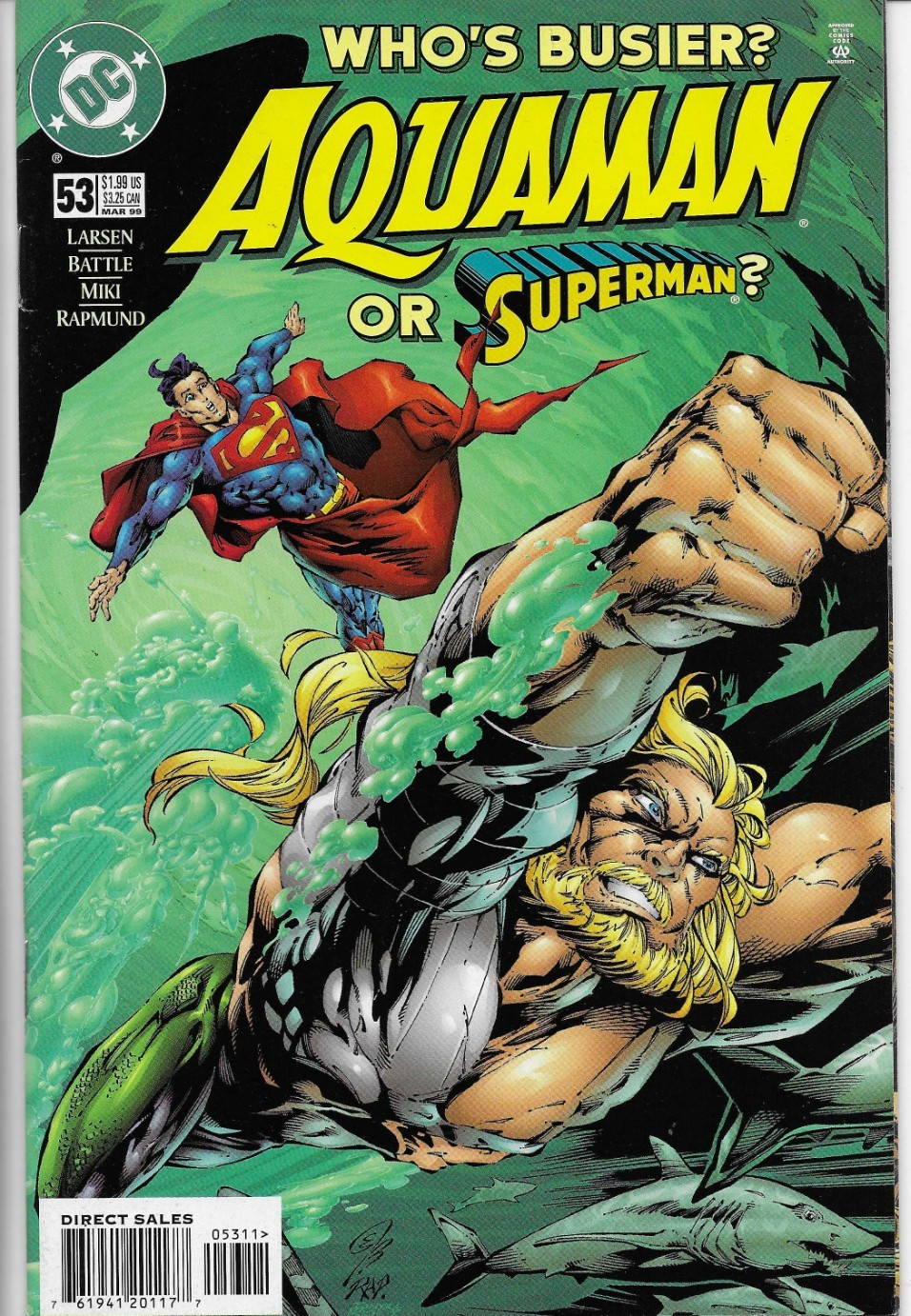 AQUAMAN (1994) #53 - Back Issue (S)