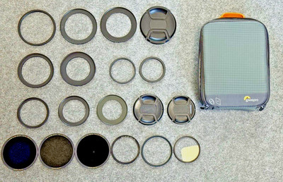 B+W XS-Pro Grau Filter 0.6 0.9 1.8  ND  4 8 64 77mm UV Step Up Down  Tasche Set