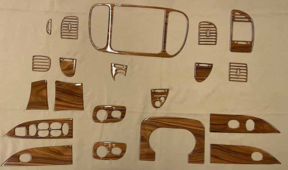 2000-04 Ford  F-150 / F-250, 4 Dr Models 20 PC Rosewood Flexible Vinyl - Image 2 of 4