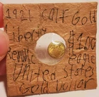 1921 1/2 DWT CALIFORNIA GOLD LIBERTY QUARTER DOLLAR COIN PACIFIC GOLD RARE UNC