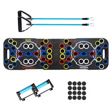 Push Up Board Fitness Training System Home Gym Chest Abs Workout Board