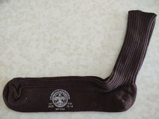 Vintage BOY SCOUTS BSA Brown SOCKS New Old Stock unused Cat. 842B sz 12-14 RARE