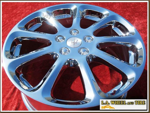 Maserati Quattroporte Sport 2005-2012 Wheels Set of 4 Chrome