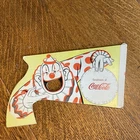 Vintage 1954 Coca Cola Advertising - Paper Toy Pop Gun with Clown