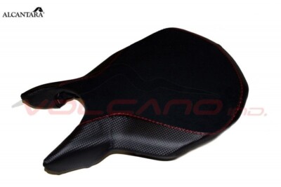 Ducati 749 999 2002 - 2006 Volcano Design Sattelbezug Anti-Rutsch Schwarz Alcant
