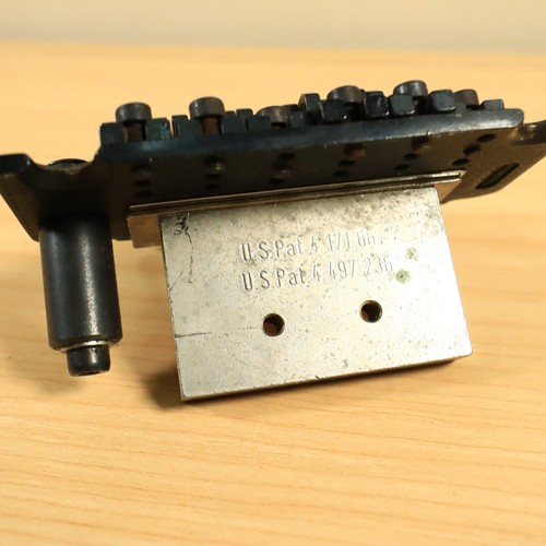 80’s Kramer Guitar Original 1984 Floyd Rose Tremolo Bridge Black