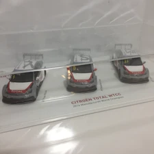 SUPER RARE 1/43 Spark Citroen WTCC 3CAR set  CITROEN TOTAL WTCC 2014 F/S JAPAN