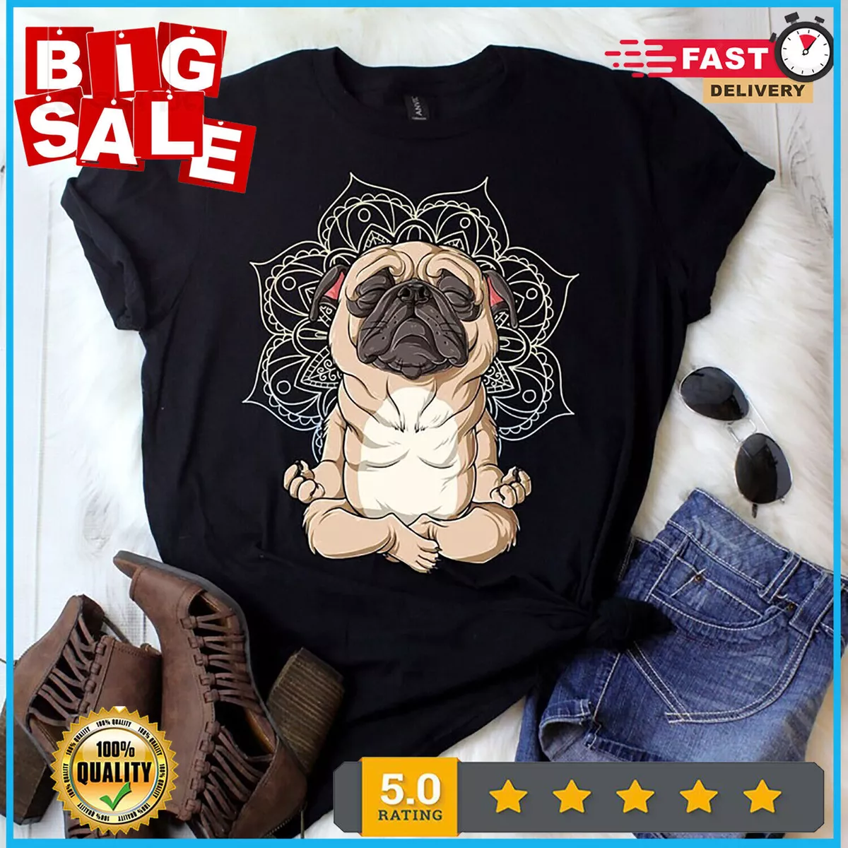 Pug items for sale cheap