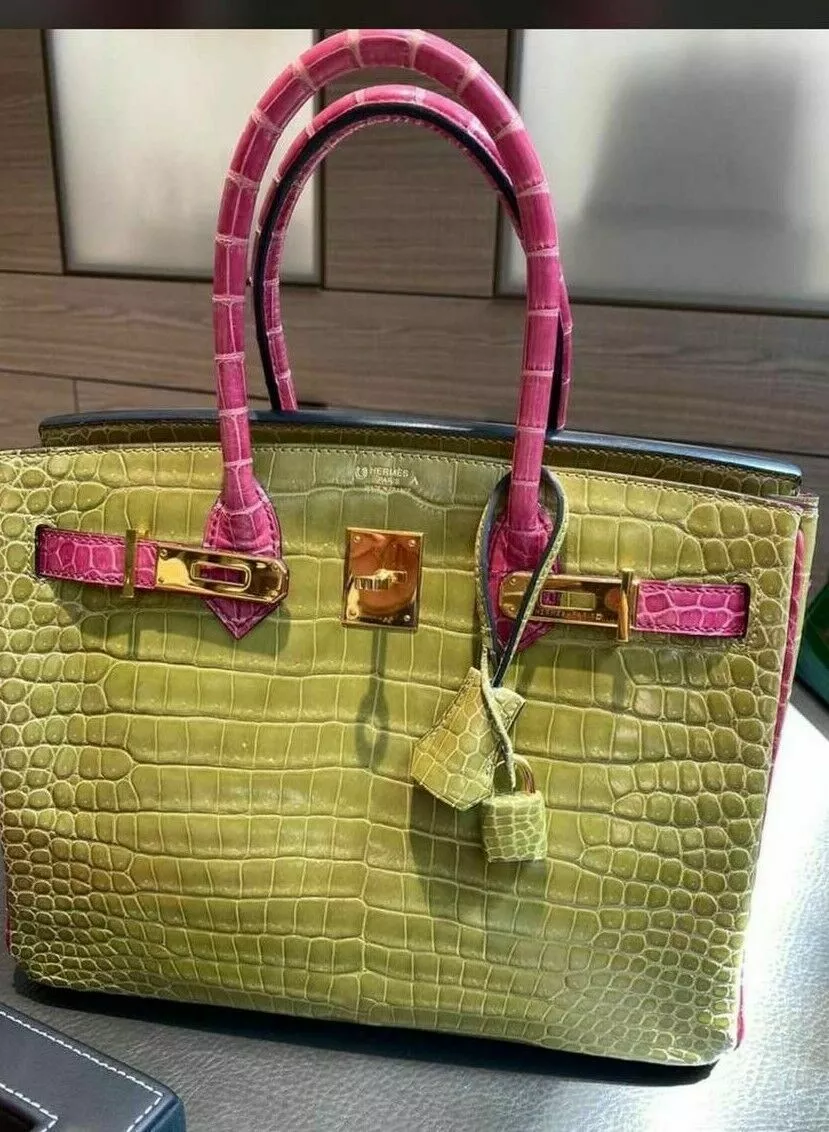 CLASSIQUE 16 BAG IN POROSUS CROCODILE - TAN