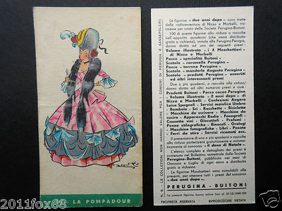 Figurines Figuren Perugina Buitoni Two Years After 91 The Pompadour 1938