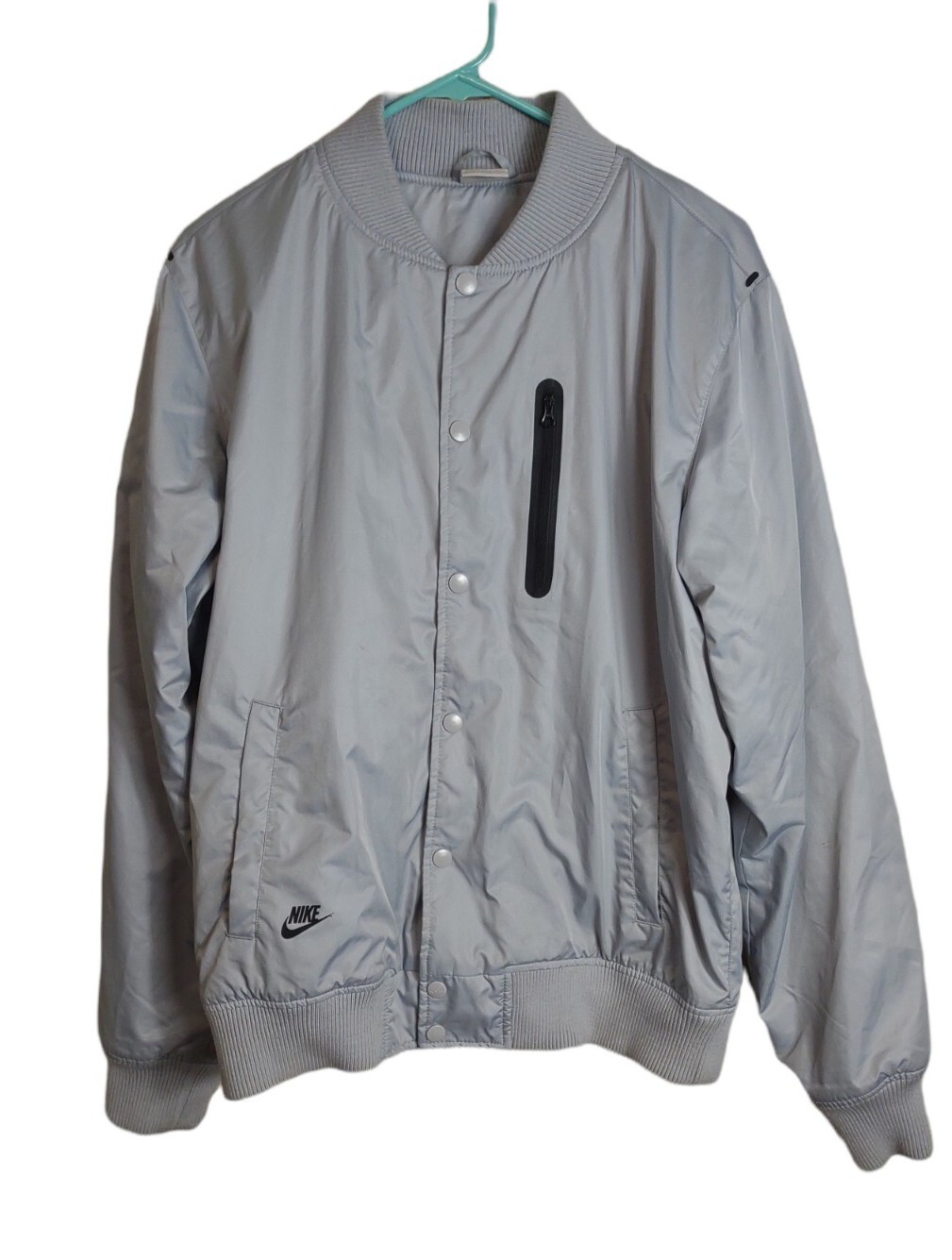 Nike Sportswear Mens Gray Windbreaker 
