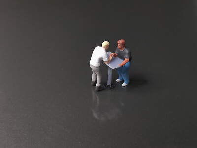 1/87 Armdrücken Scene Mann Figur Tisch Bar Restaurant Club Fight Stadt H0 HO