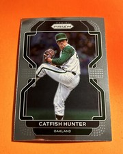 2022 Prizm Baseball Tier II Base #147 Catfish Hunter - Oakland A's